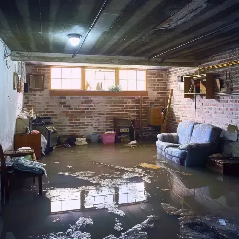 Flooded Basement Cleanup in Waterbury, VT